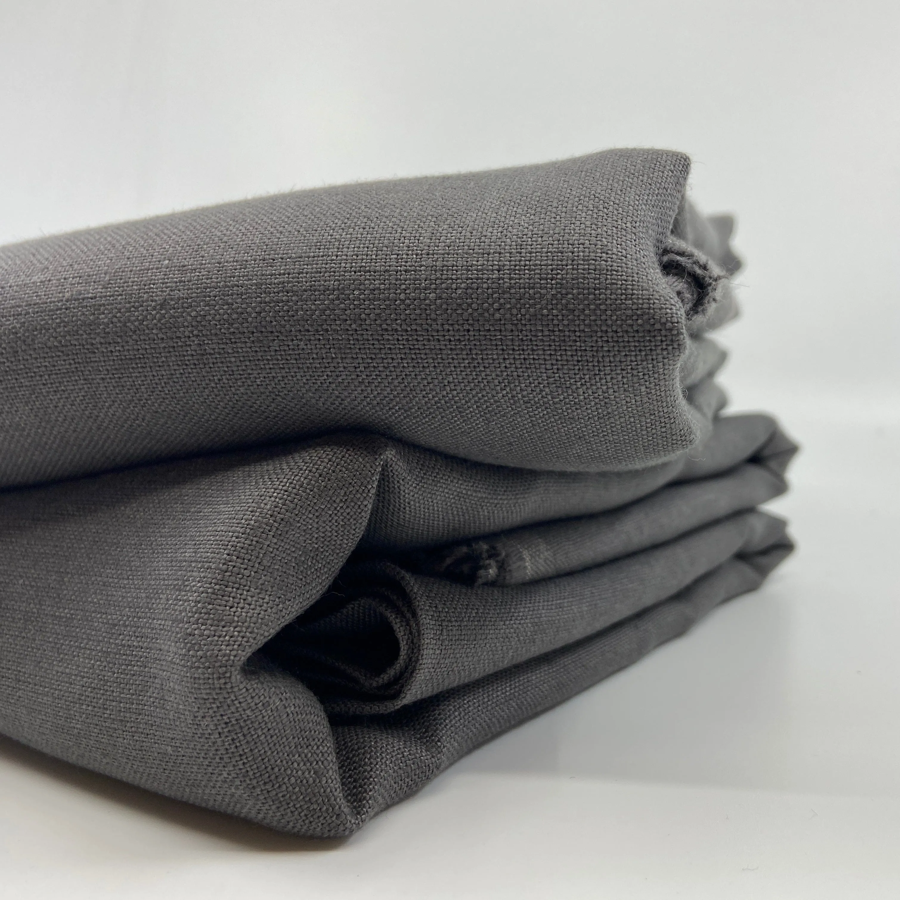 1 1/2 Yards of Driftwood Linen in Dark Gray