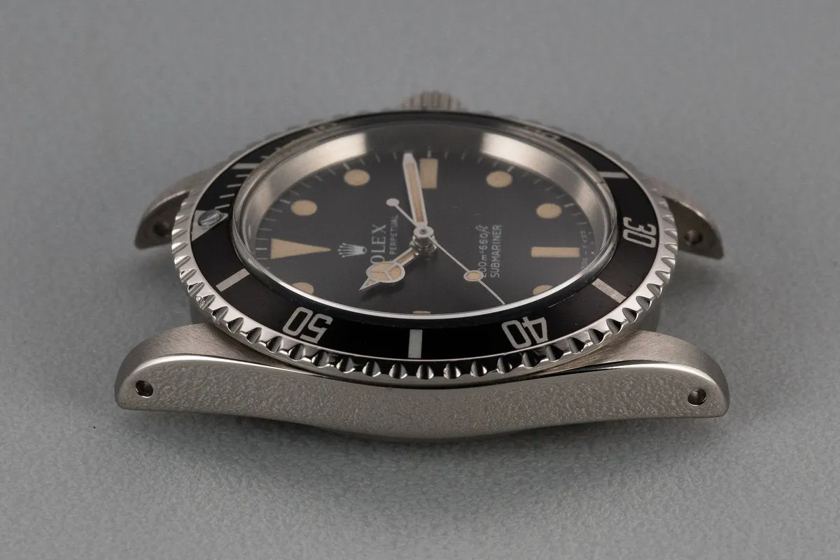 1968 Rolex Submariner 5513 Meters First Dial with Box and Service Papers