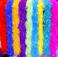 6' Chandelle Feather Boa 55-65 Gram