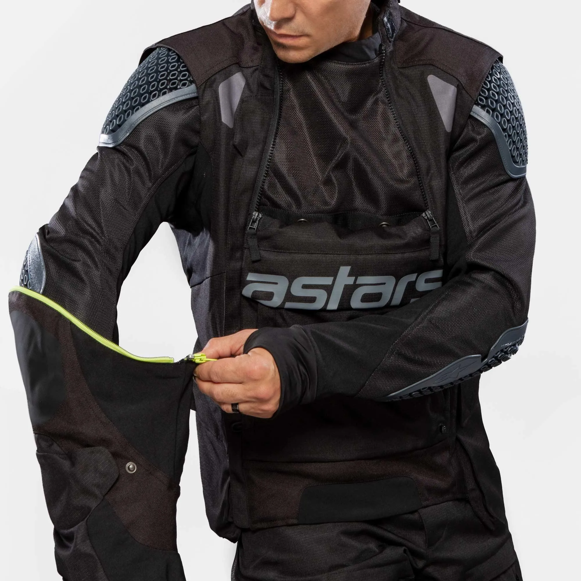 Alpinestars Halo Drystar Jacket - Black/Black