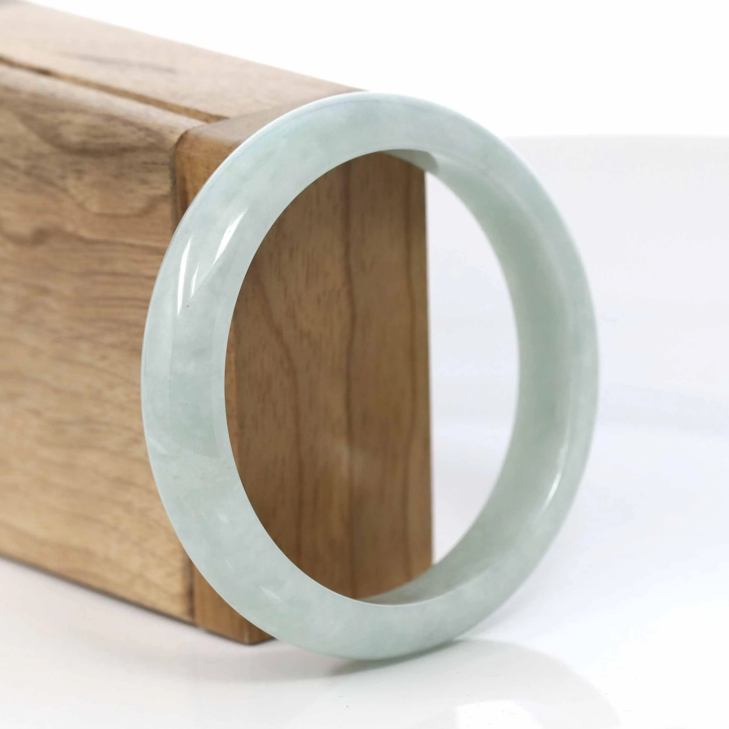 Baikalla "Classic Bangle" Lavender Jadeite Jade Bangle ( 57.73 mm ) #407