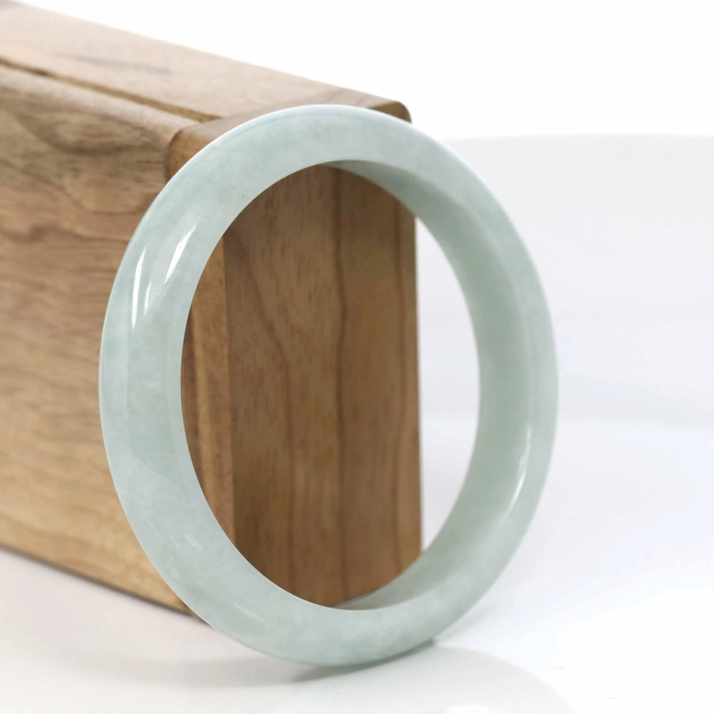 Baikalla "Classic Bangle" Lavender Jadeite Jade Bangle ( 57.73 mm ) #407