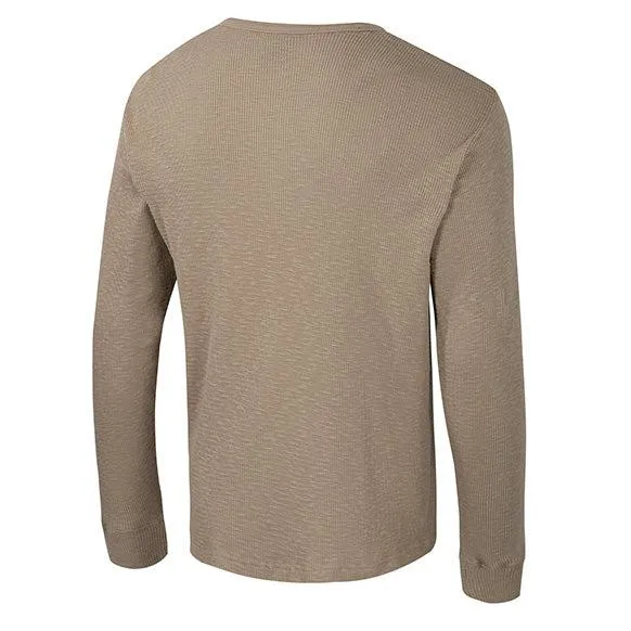 Colosseum Mens Great Outdoors Sweater Waffle Henley