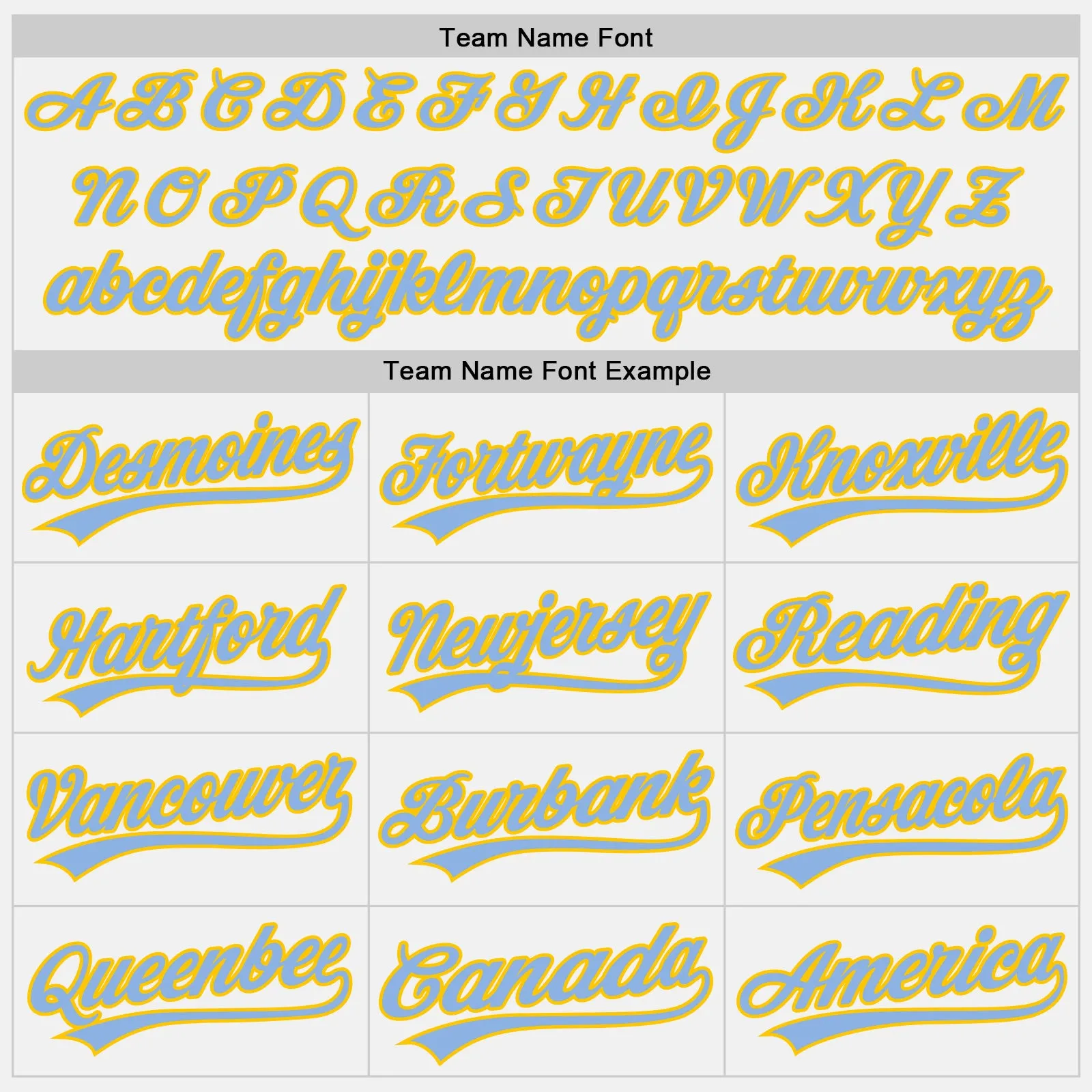 Custom White Light Blue Pinstripe Light Blue-Yellow Authentic Baseball Jersey