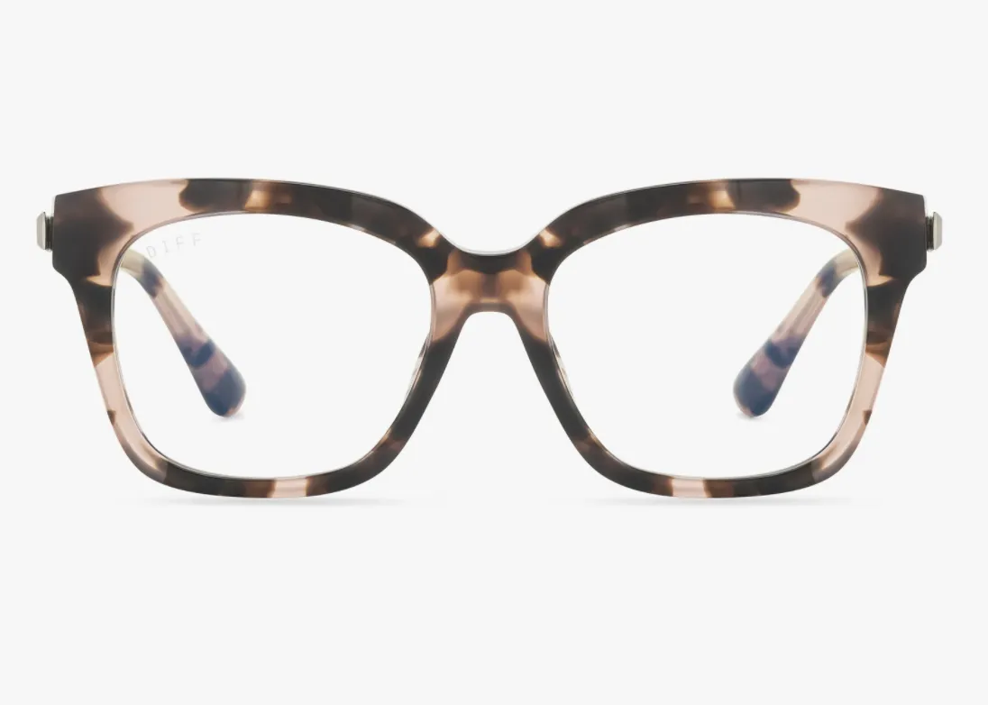 DIFF Bella XS Sunglasses - Himalayan Tortoise   Blue Light Technology