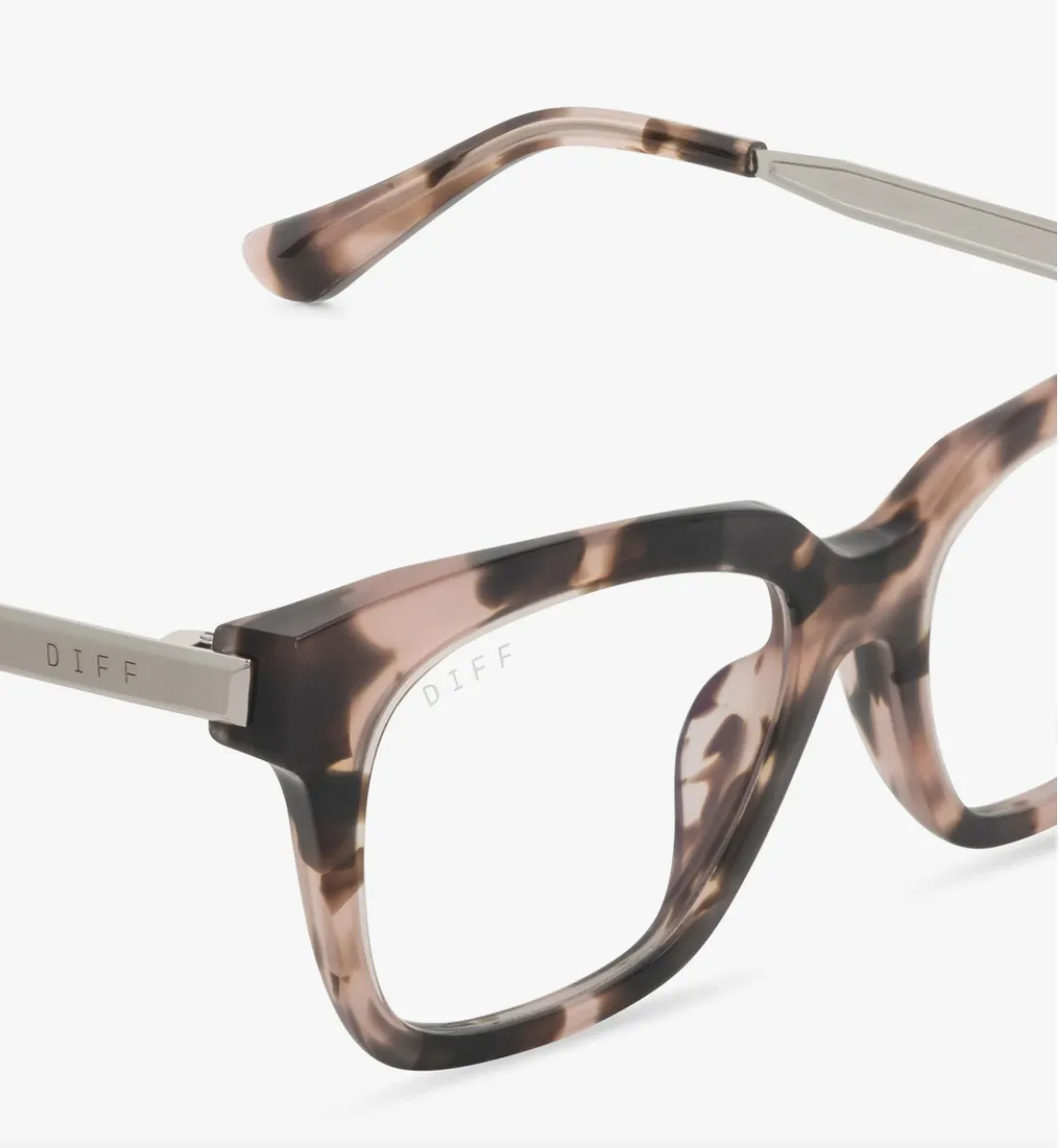 DIFF Bella XS Sunglasses - Himalayan Tortoise   Blue Light Technology
