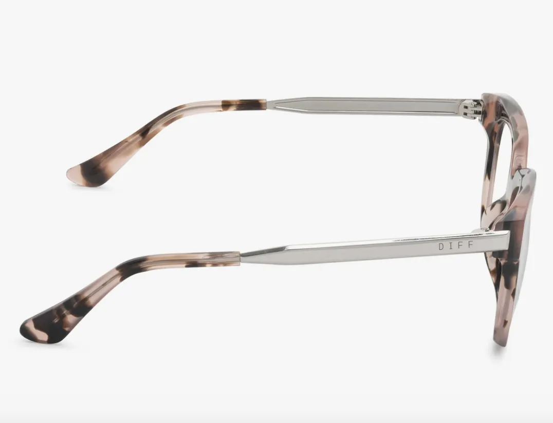 DIFF Bella XS Sunglasses - Himalayan Tortoise   Blue Light Technology