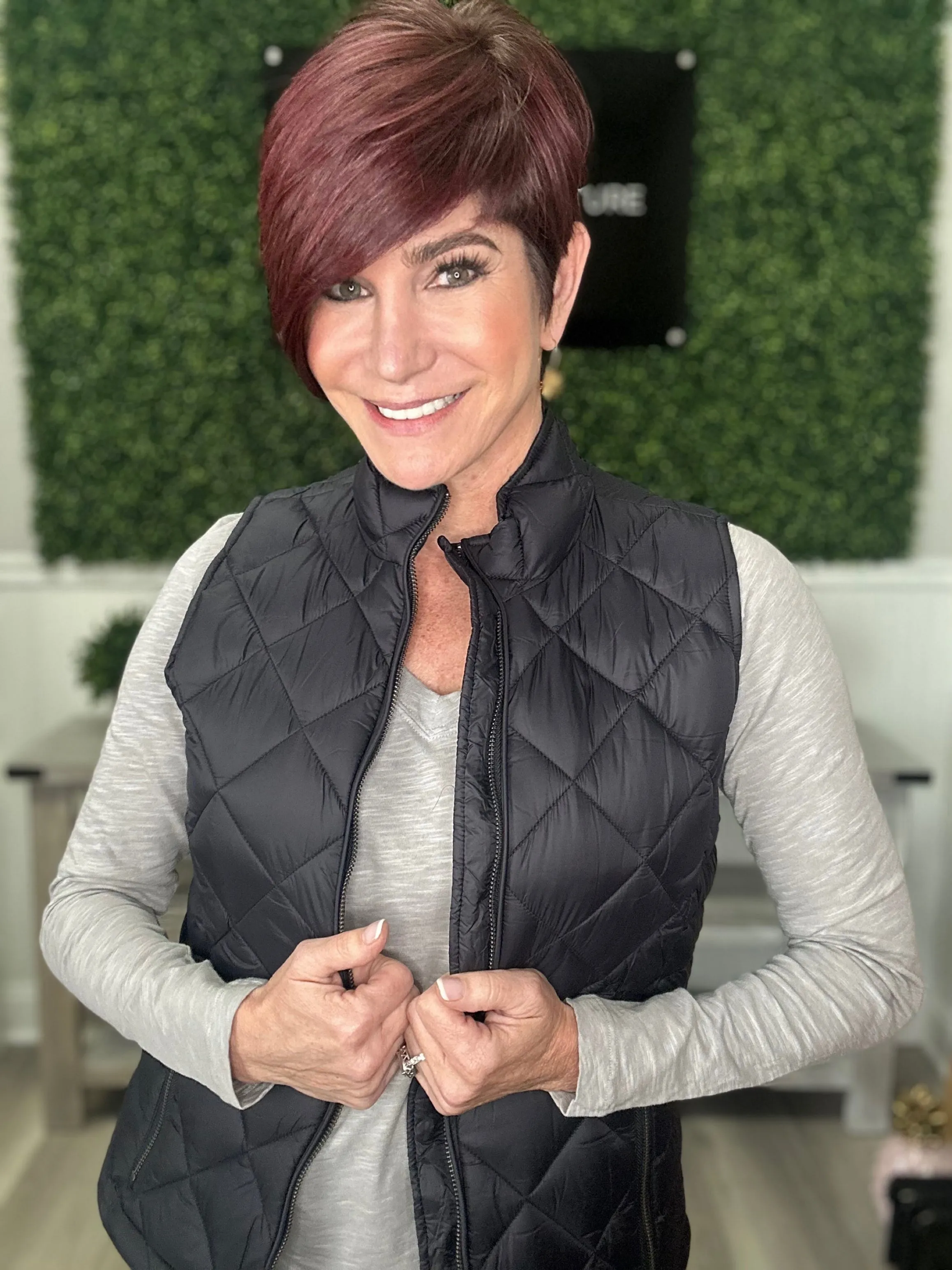 Fitted Zip Vest-2 Colors