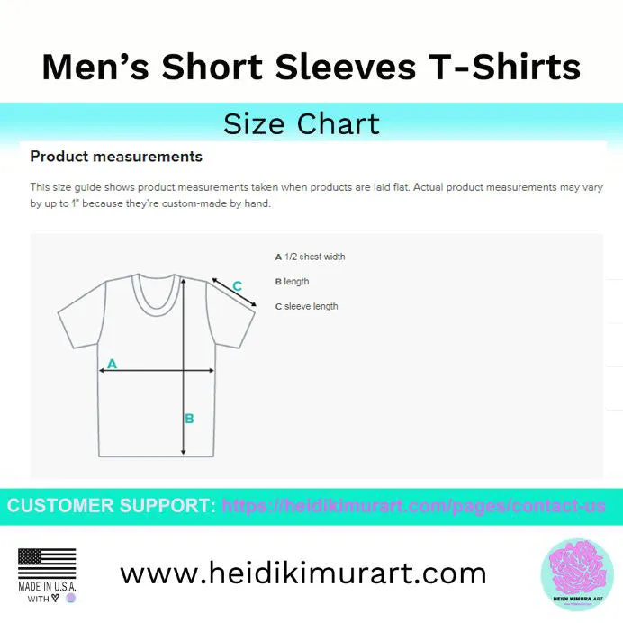 Futuristic Pink Galaxy Men's T-shirt, Pink Galaxies Space Premium Tees For Men-Made in USA/EU/MX