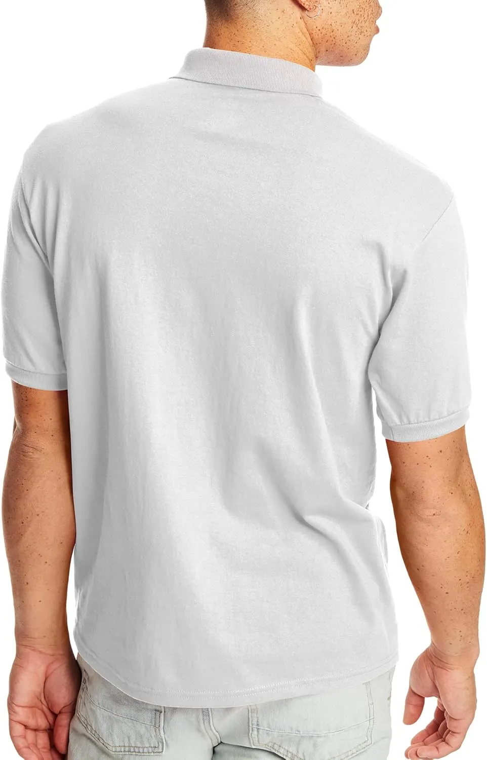 Hanes Men's Short-Sleeve Jersey Pocket Polo (Pack of 2)