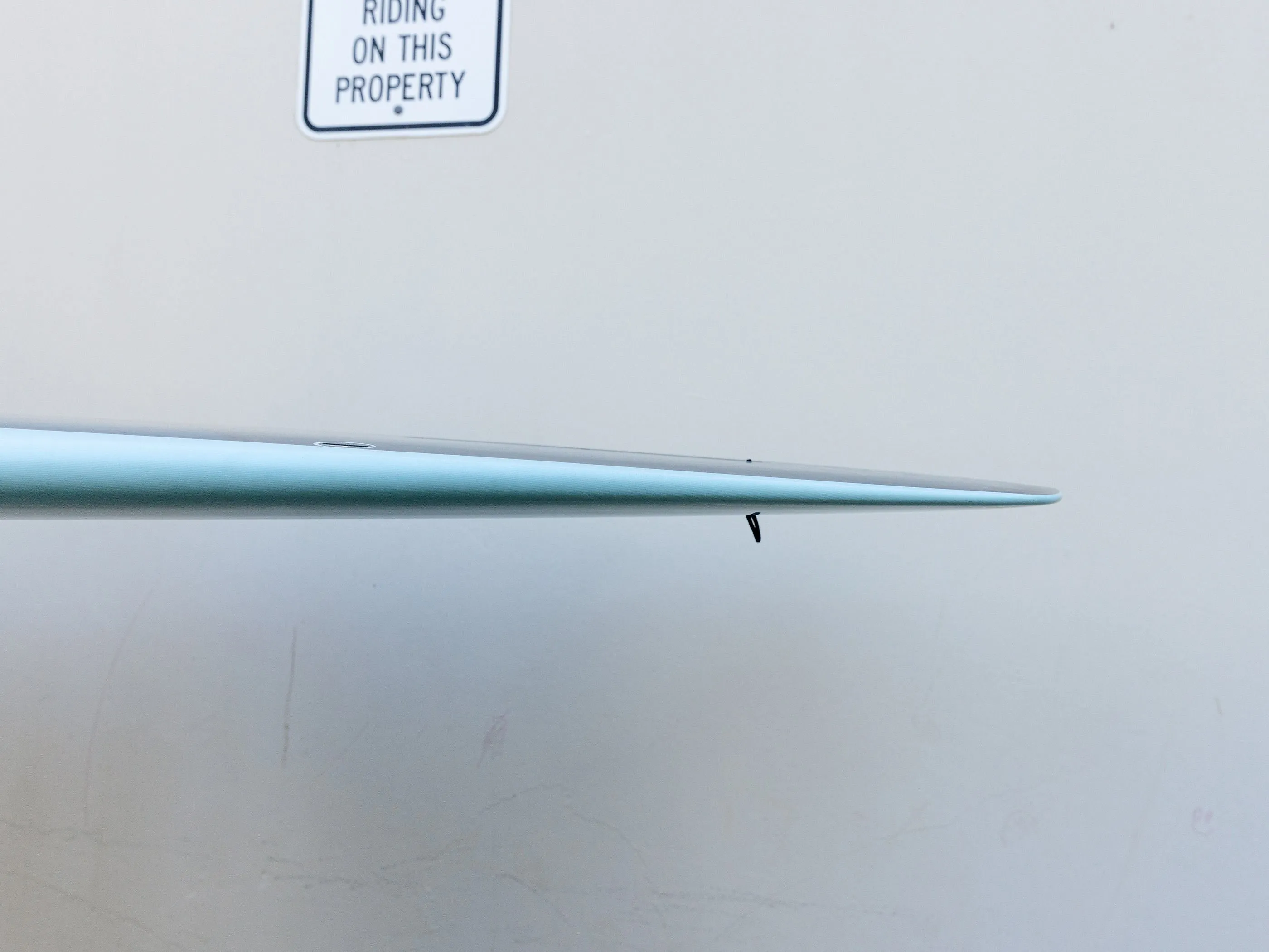 Koz McRae SurfingBoards | 6'2" Stubby Diamond Tail Blue Surfboard