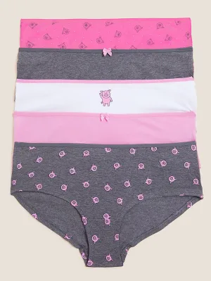 M&S Ladies 5 Pack Low Rise Shorts T61/9100P