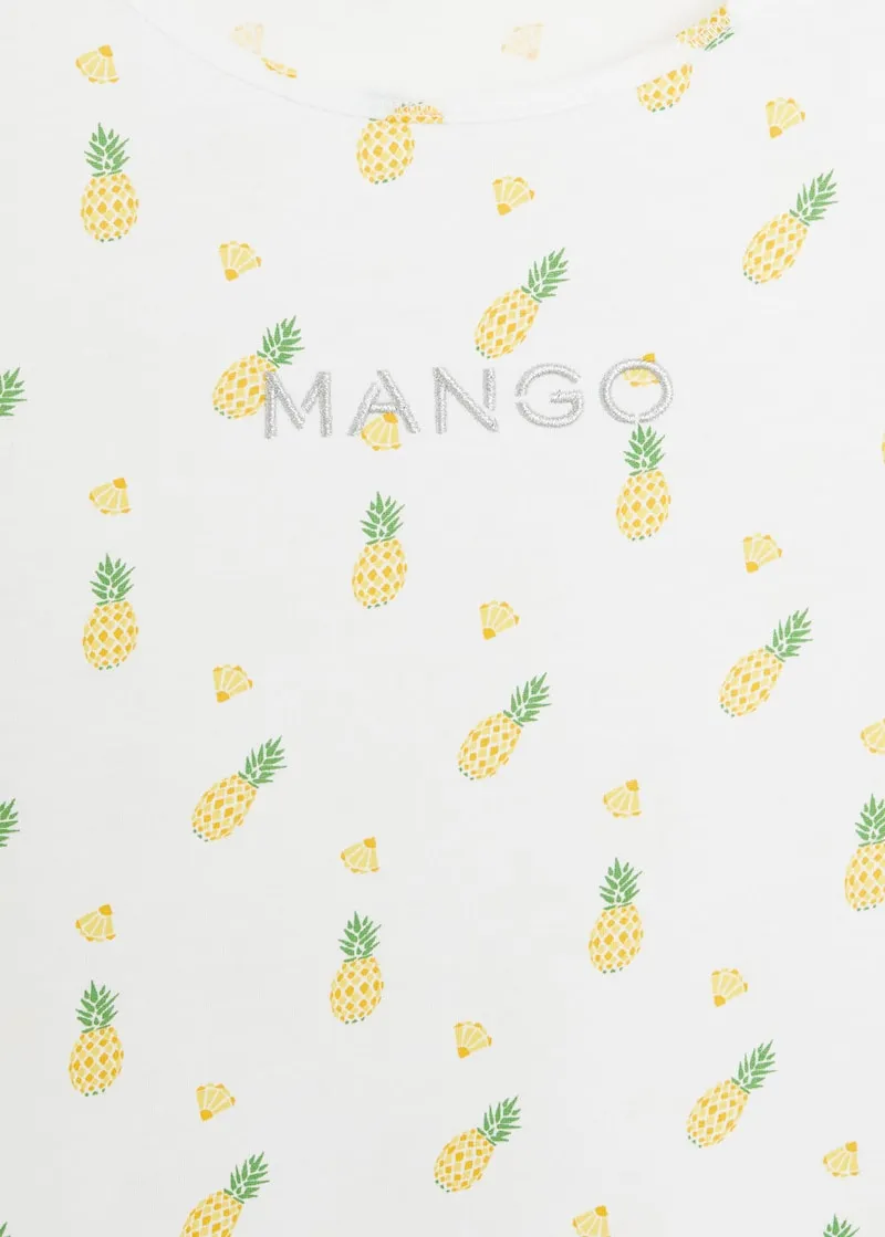 Mango Camiseta Womens T-Shirt