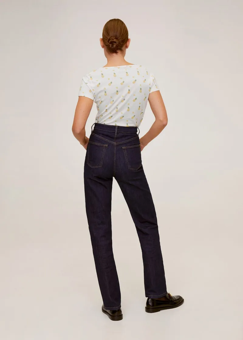 Mango Camiseta Womens T-Shirt