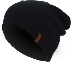 Men's Thin Slouchy Beanie Hats Slouch Baggy Soft Winter Hat Light Weight Knitted Unisex