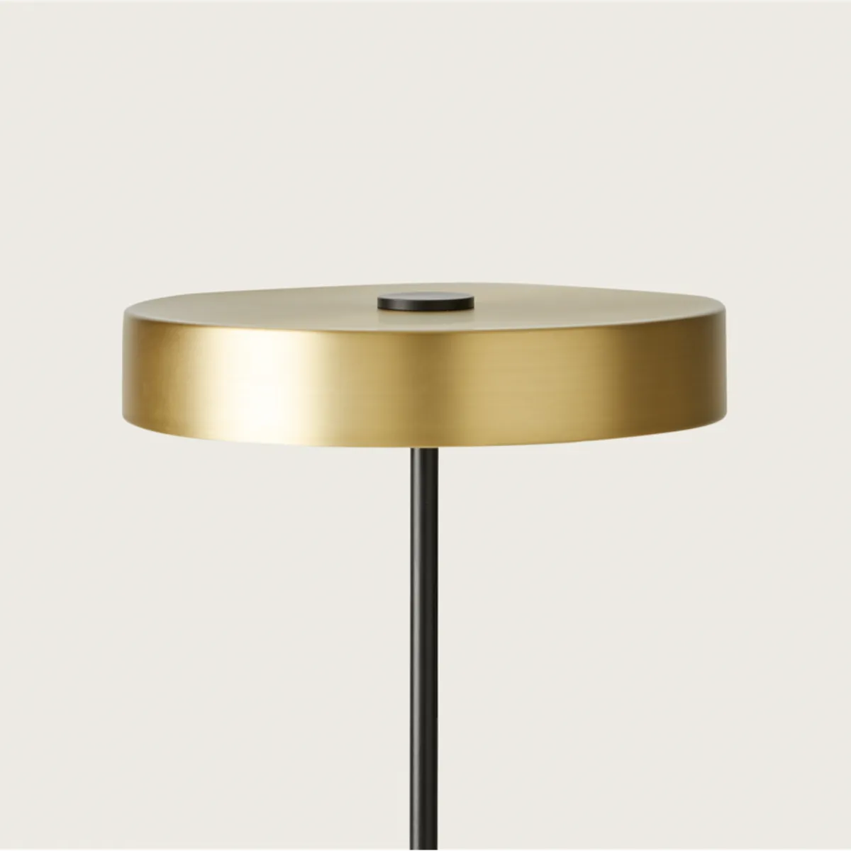 Minimalist Brass Metal Table Lamp