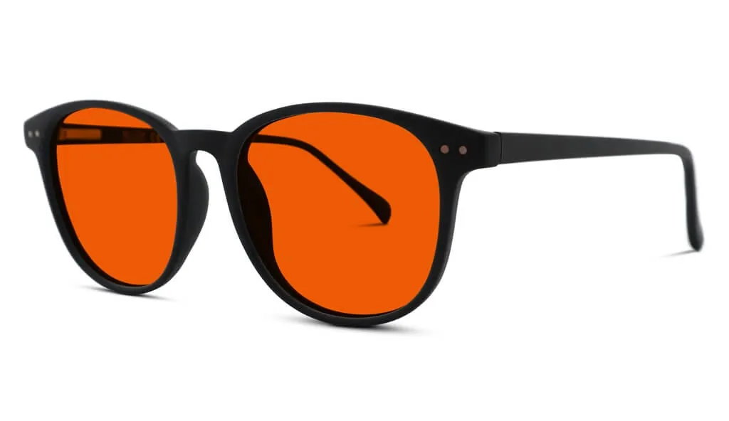 NightFall Billie Blue Blocking Glasses - Black - Prescription