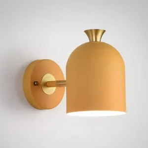 Nordic Wall Mounted Light: Simplicity Macaroon Metal Sconce - Bedroom Fixture