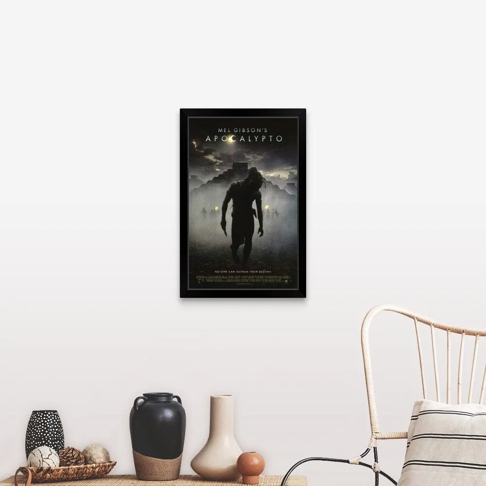 "Apocalypto (2006)" Black Framed Print
