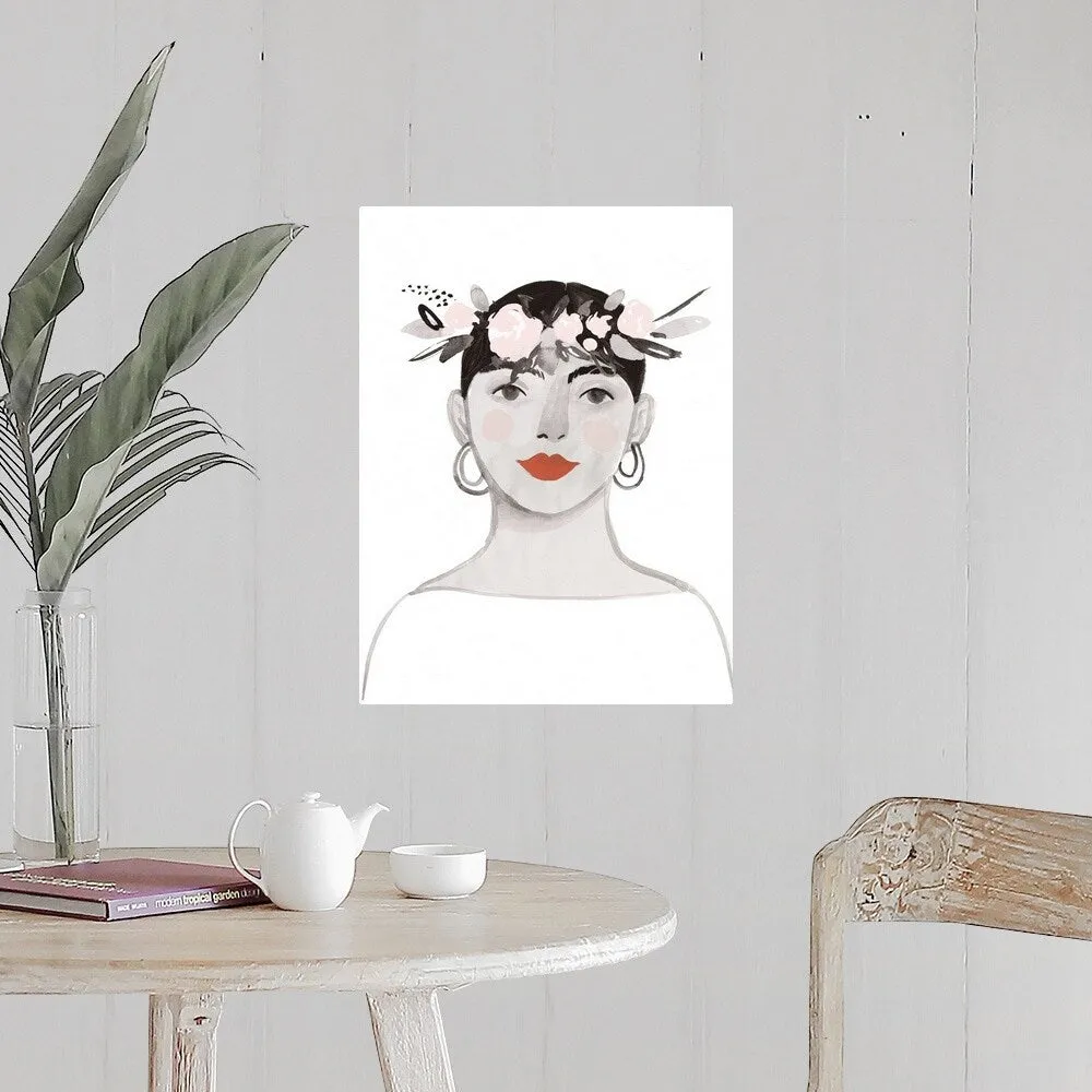 "Blossom Crown III" Poster Print