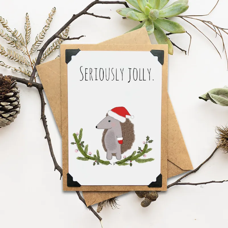 Rather Puckish Holiday Greeting Card - Multiple Styles