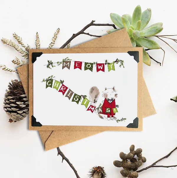 Rather Puckish Holiday Greeting Card - Multiple Styles