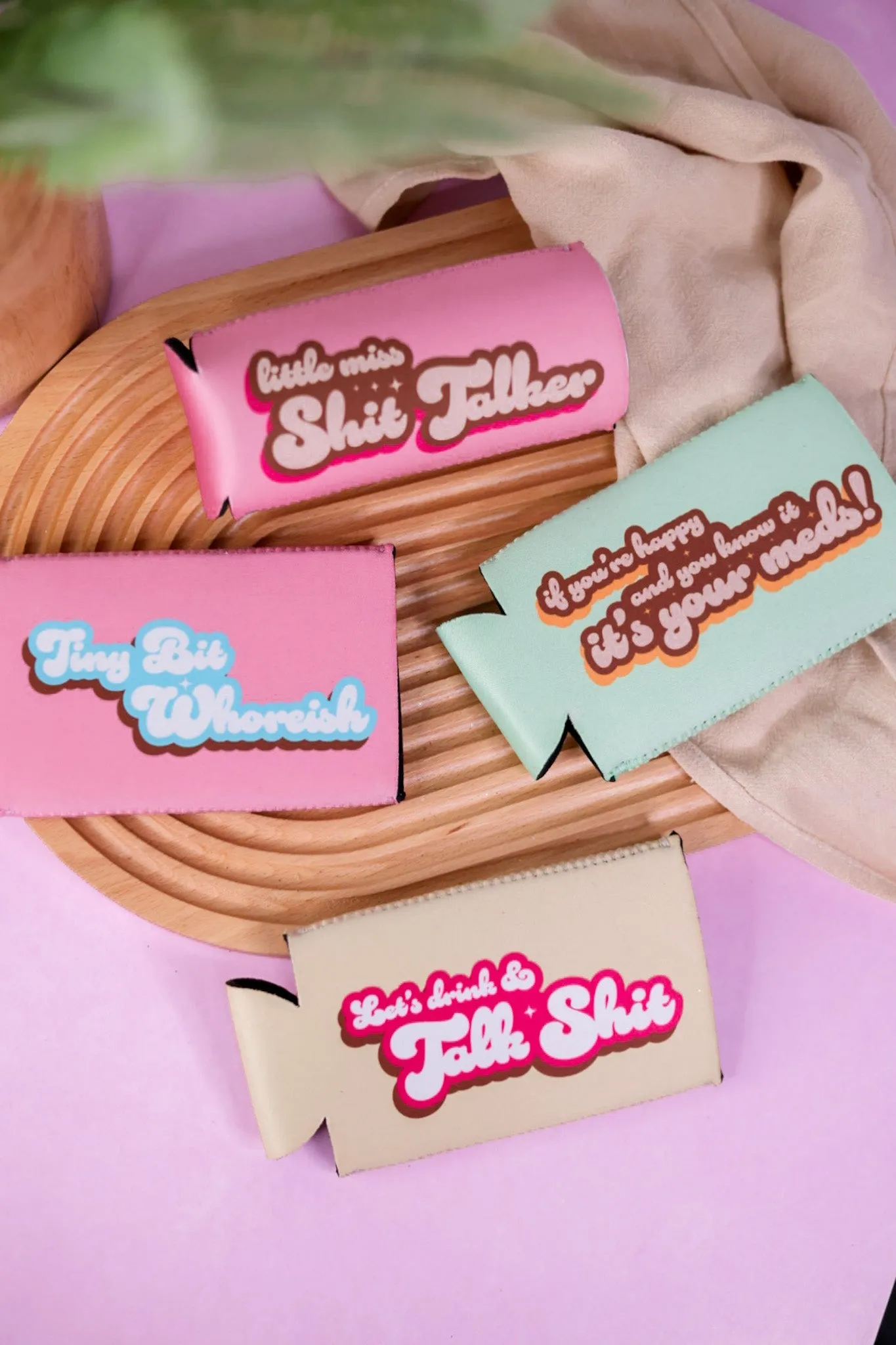 Salty Slim Can Koozies (4 Styles)