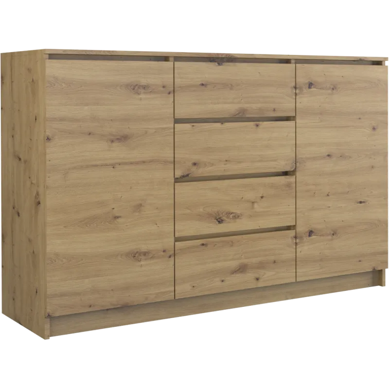 SIDEBOARD 2 4 ARTISAN OAK 140CM