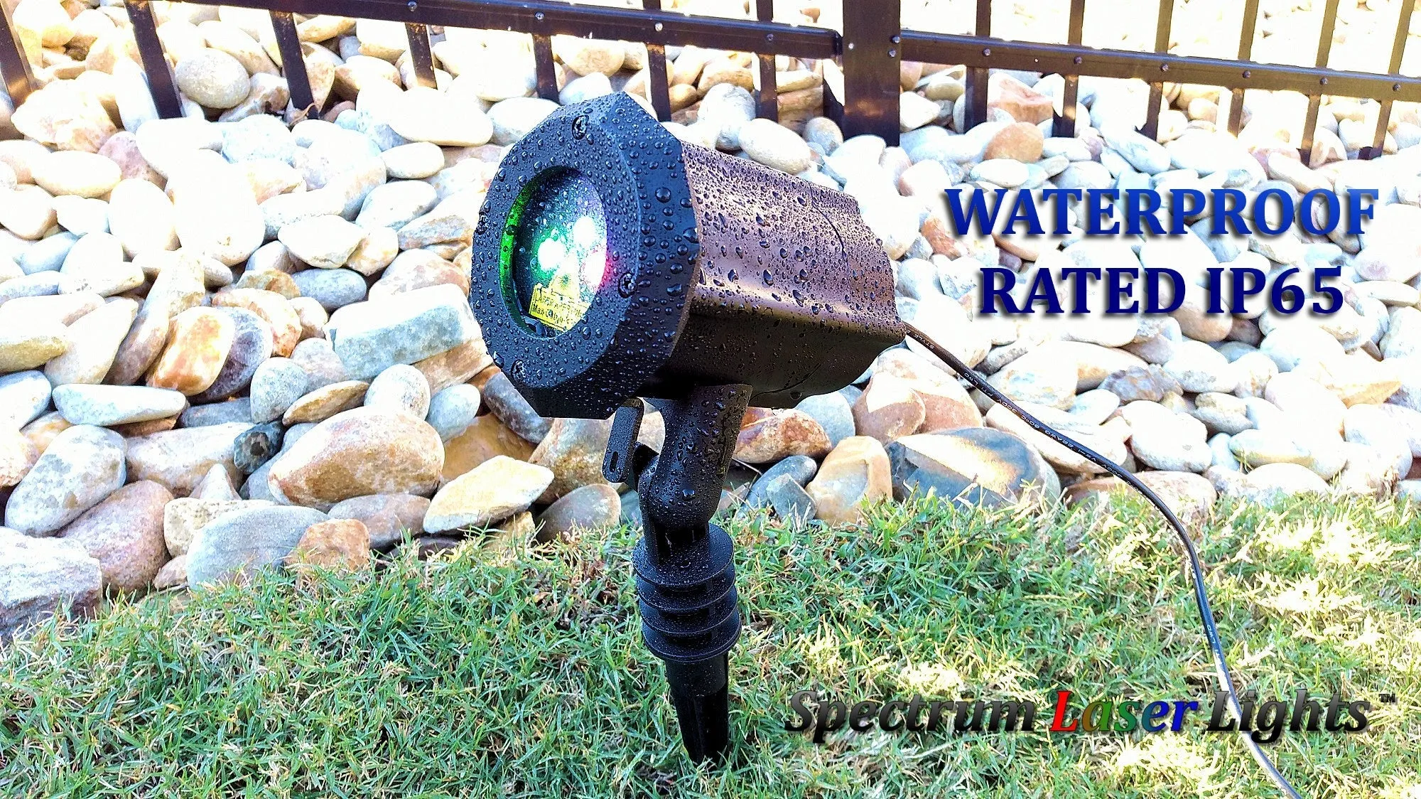 SL-31 - Freedom Projector - Red/Blue Moving Firefly Laser Light | 2nd GEN v2