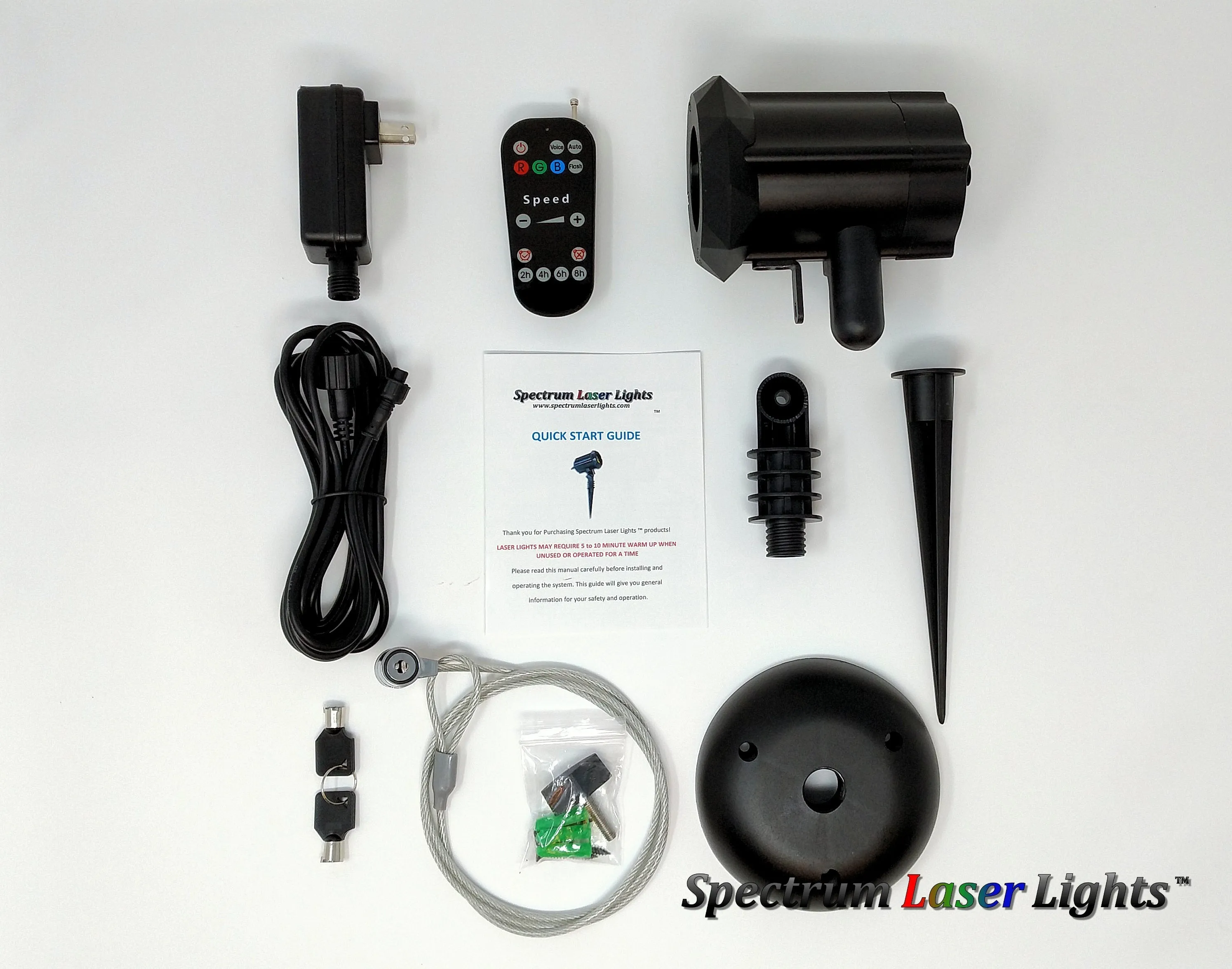 SL-31 - Freedom Projector - Red/Blue Moving Firefly Laser Light | 2nd GEN v2