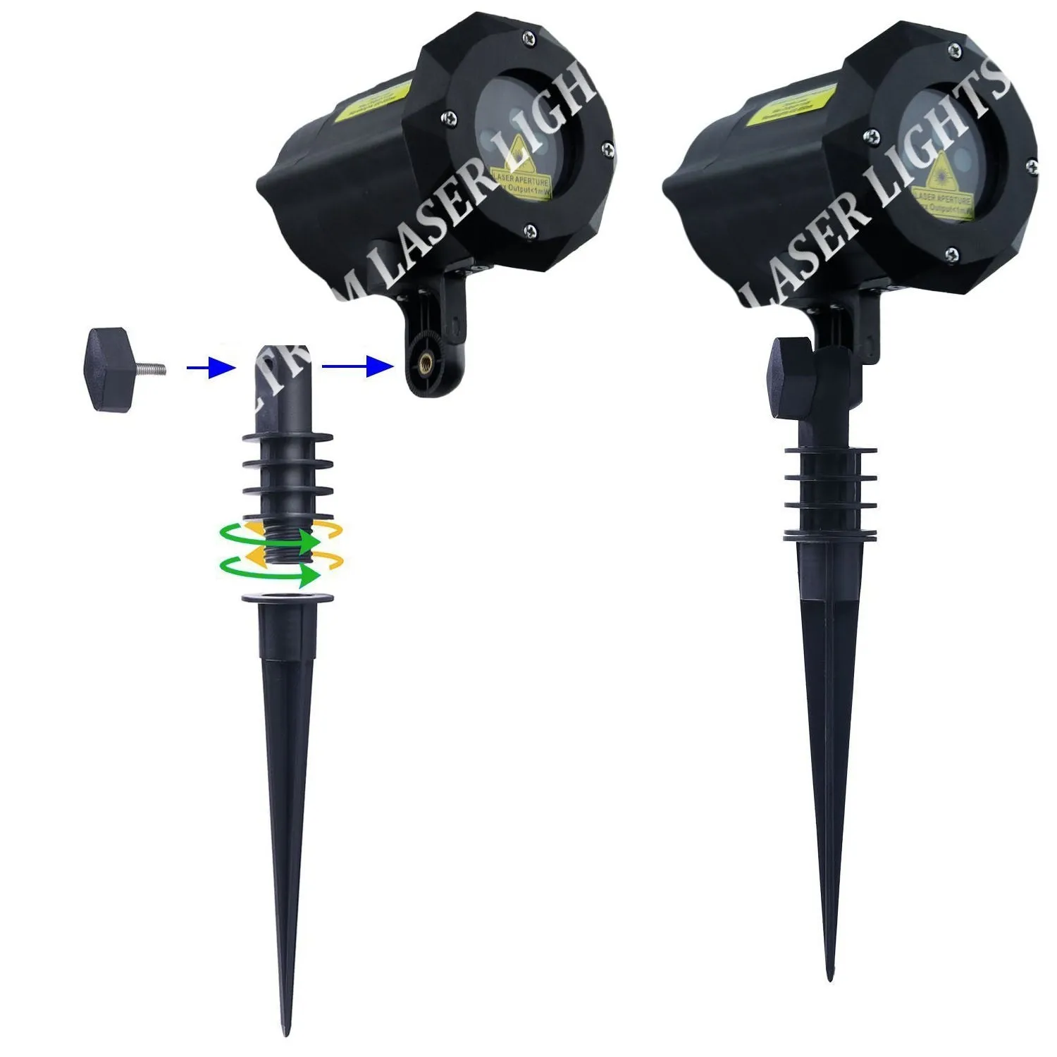 SL-33 - RGB Moving Firefly Laser Christmas Light | 2nd GEN v2