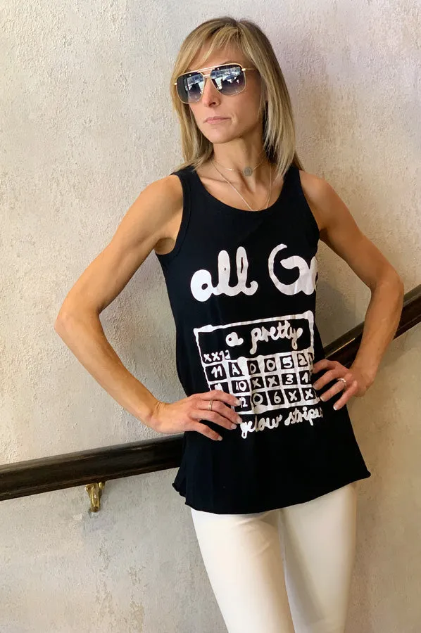 Tank - Black Print
