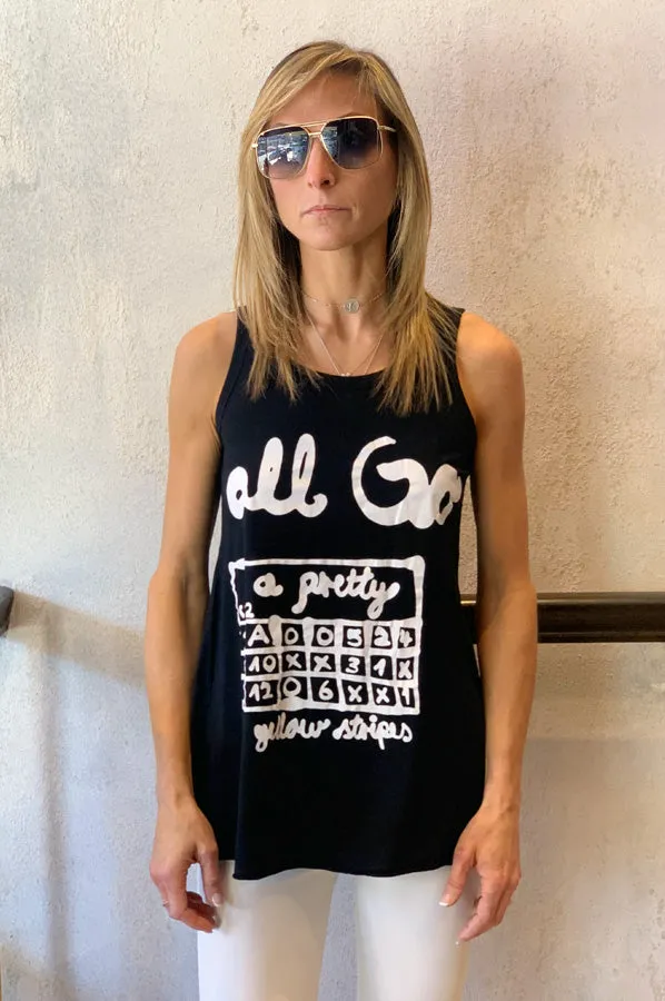 Tank - Black Print