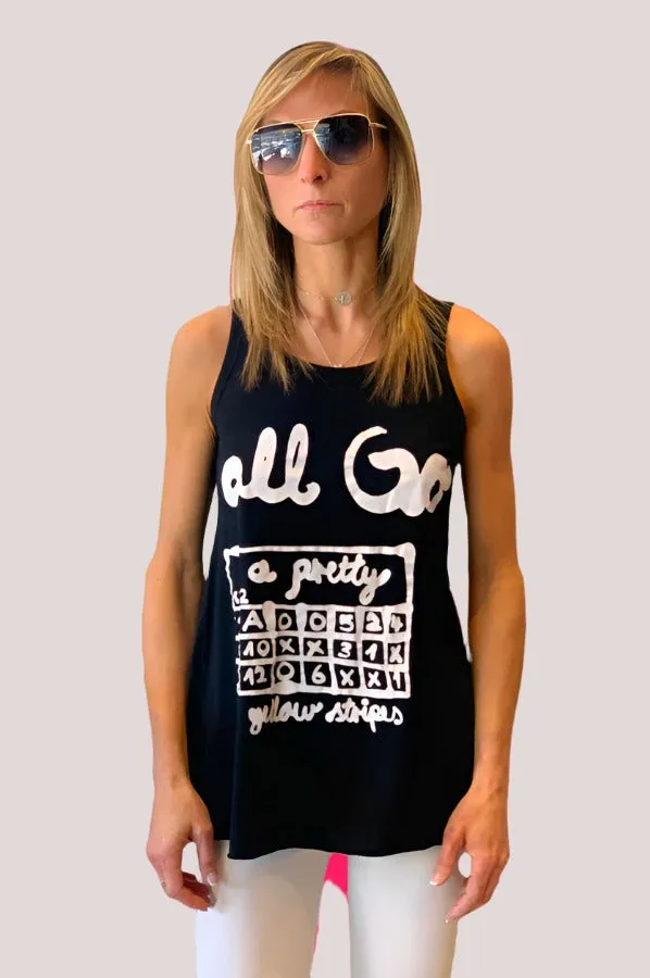 Tank - Black Print