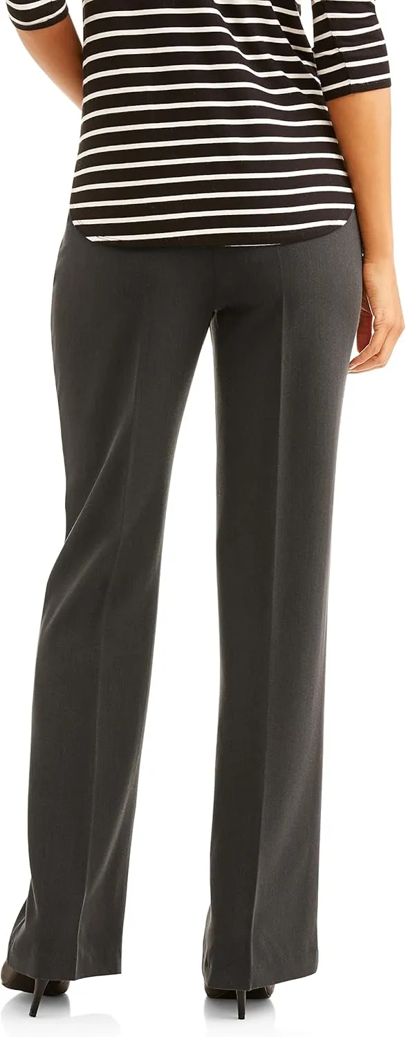 Times Two Maternity Women's Flare Leg Dress Pants