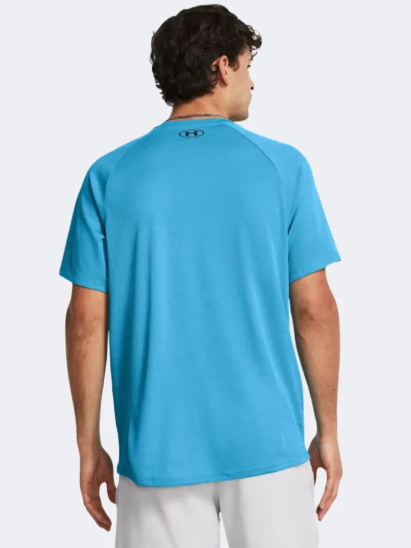 Under Armour Tech Textured Men Training T-Shirt Capri/Black