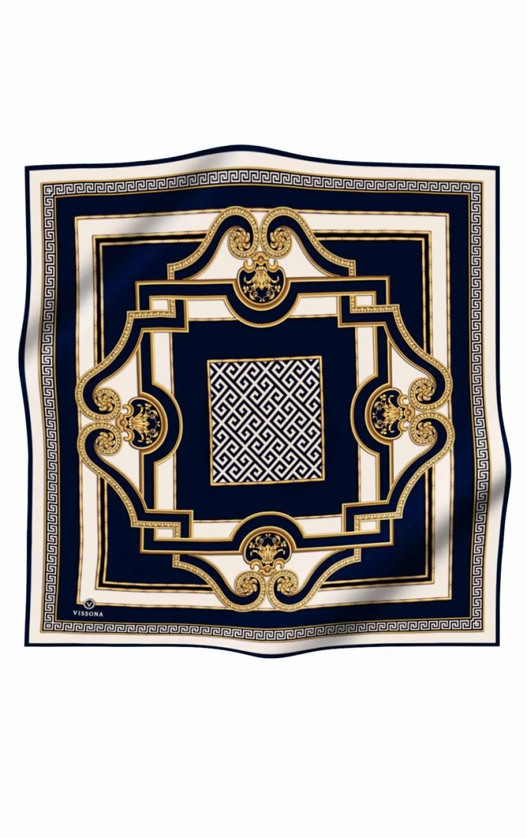 Vissona Octavia Silk Twill Scarf No. 2