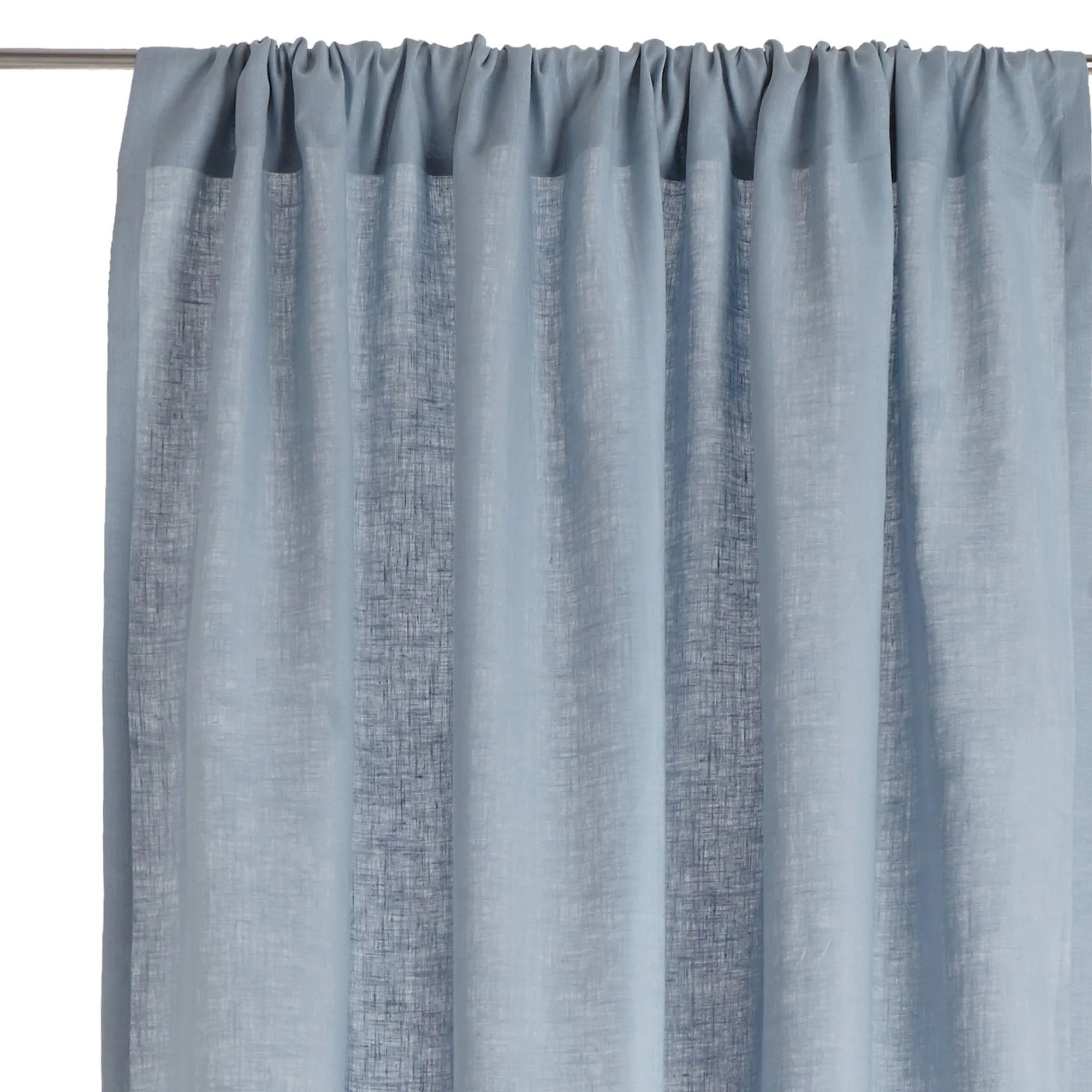 Zelva Curtain Set [Light blue]